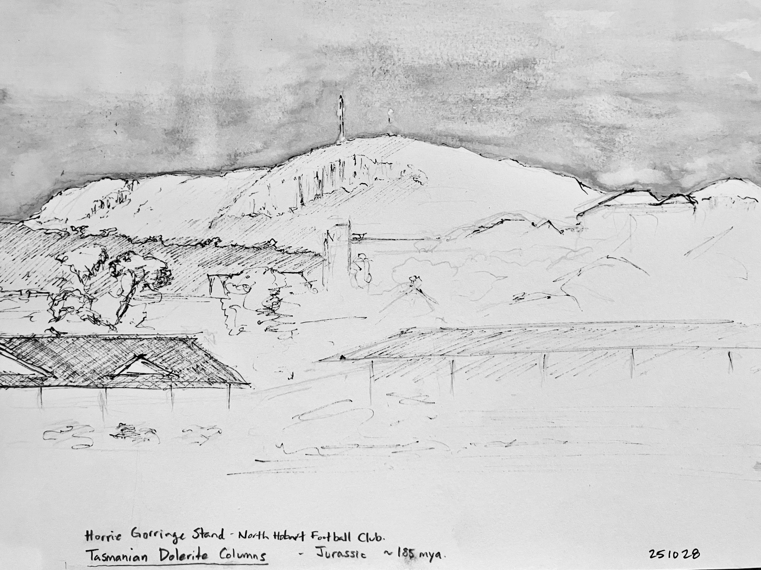 Drawn to Geology in Hobart Tasmania